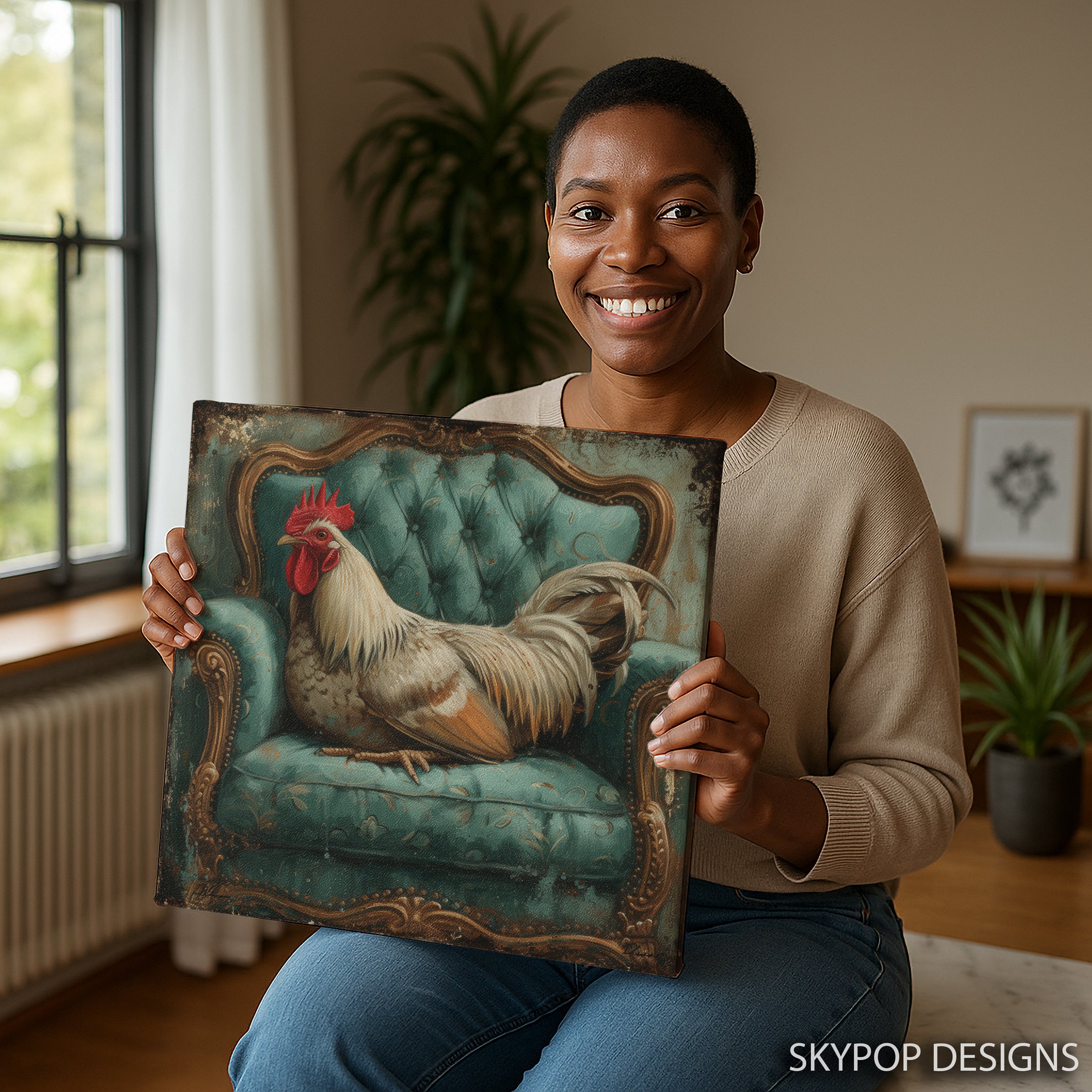 9.jpg Rooster Art