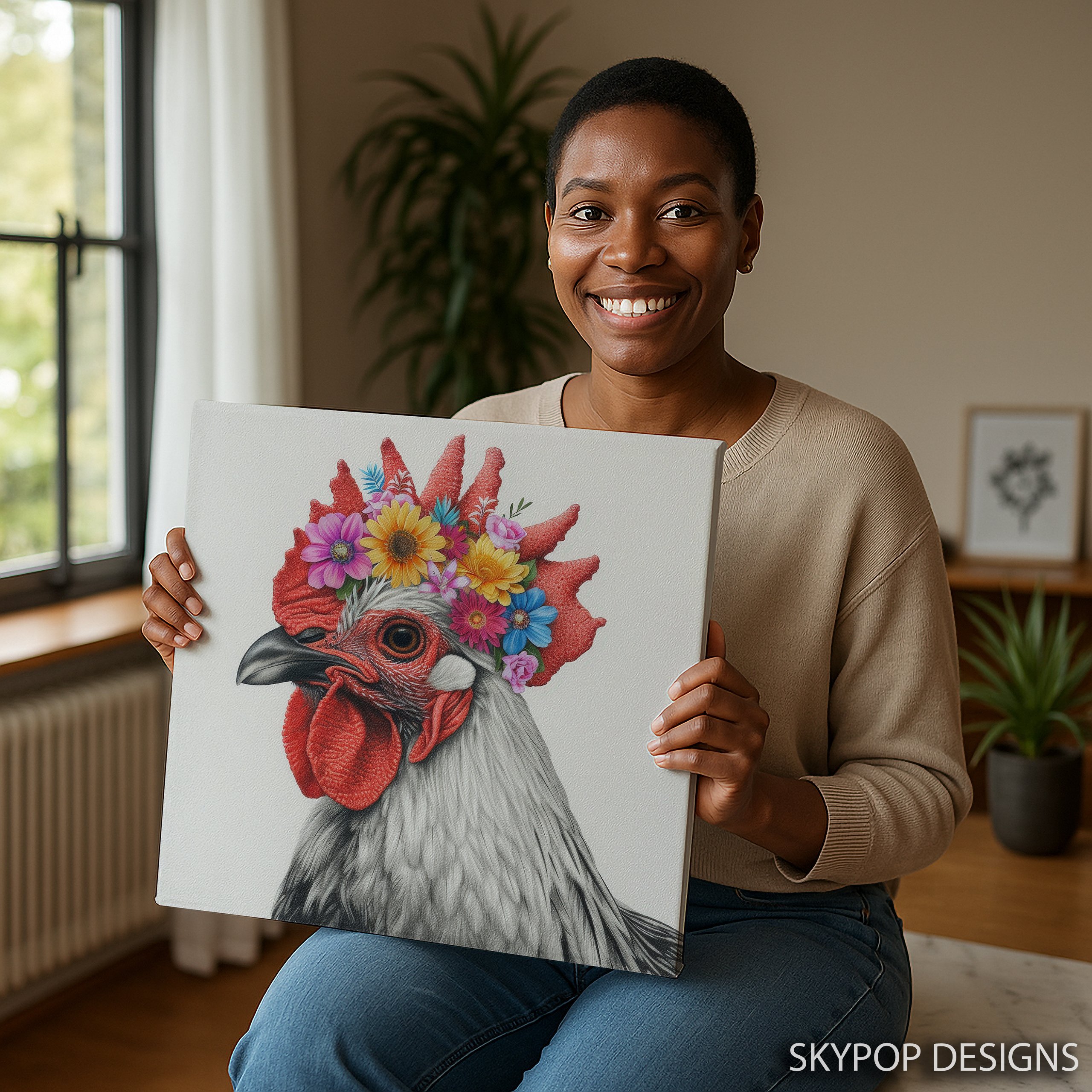 9.jpg Rooster Art