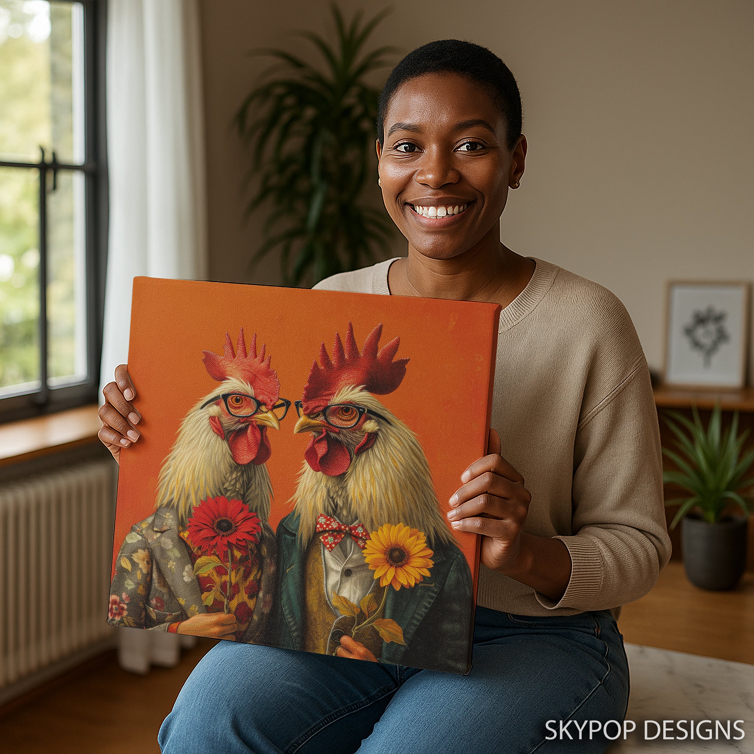 9.jpg Rooster Art