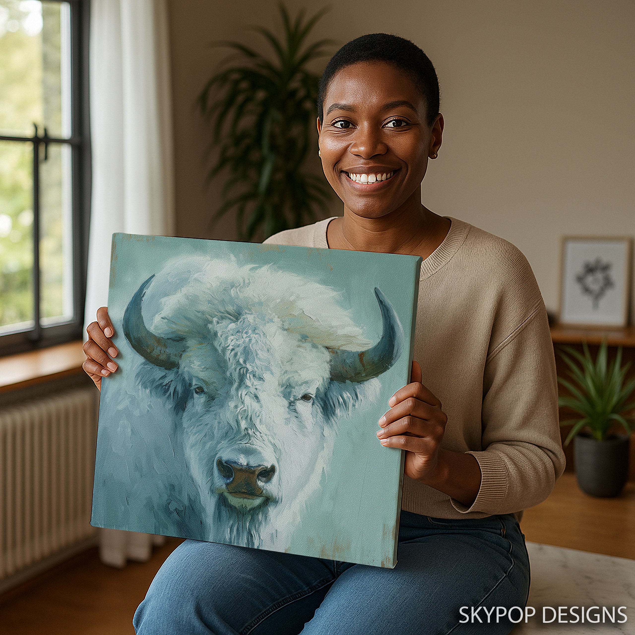 9.jpg Bison Art