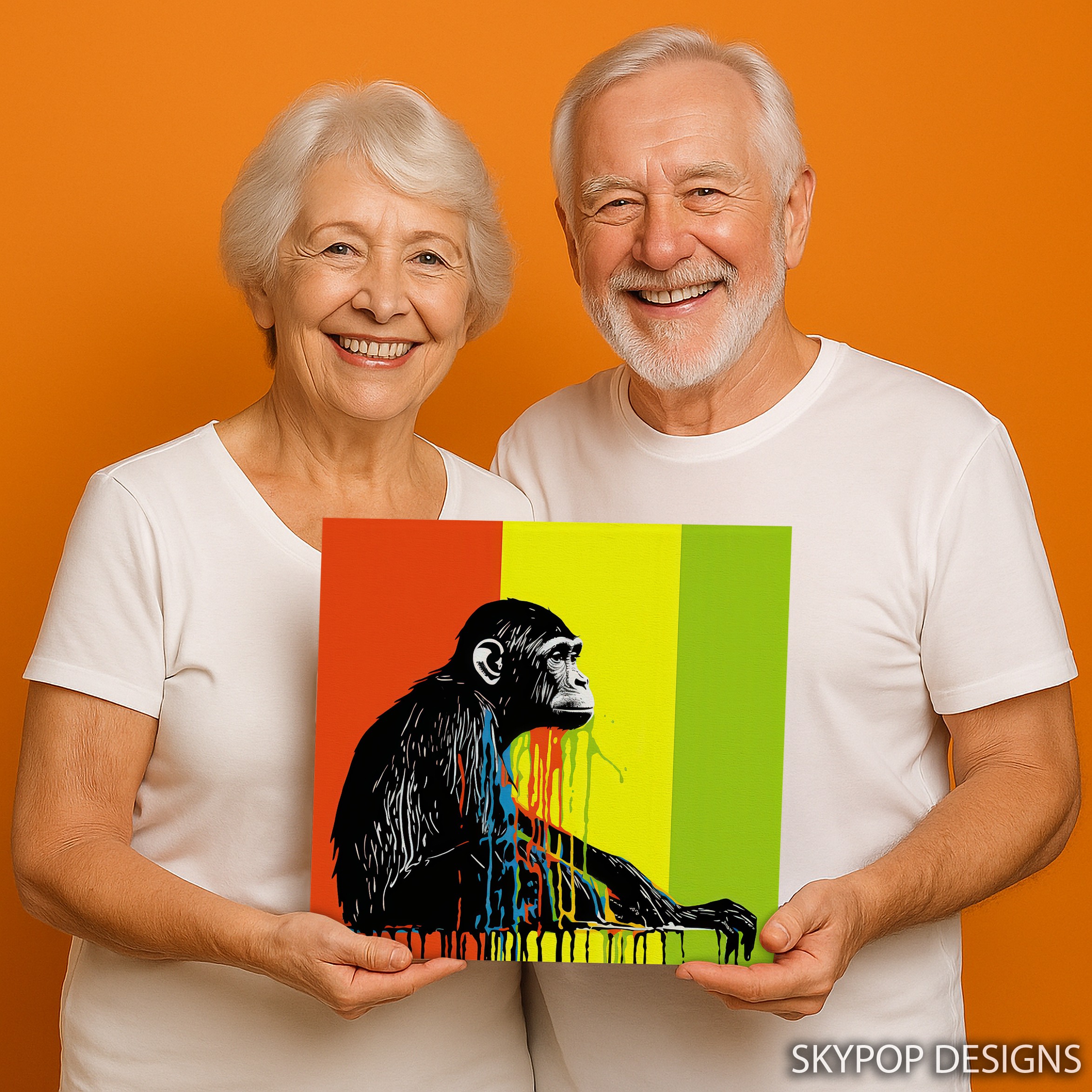 9.jpg Chimpanzee Art