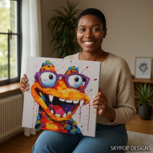 Frog Monster Art