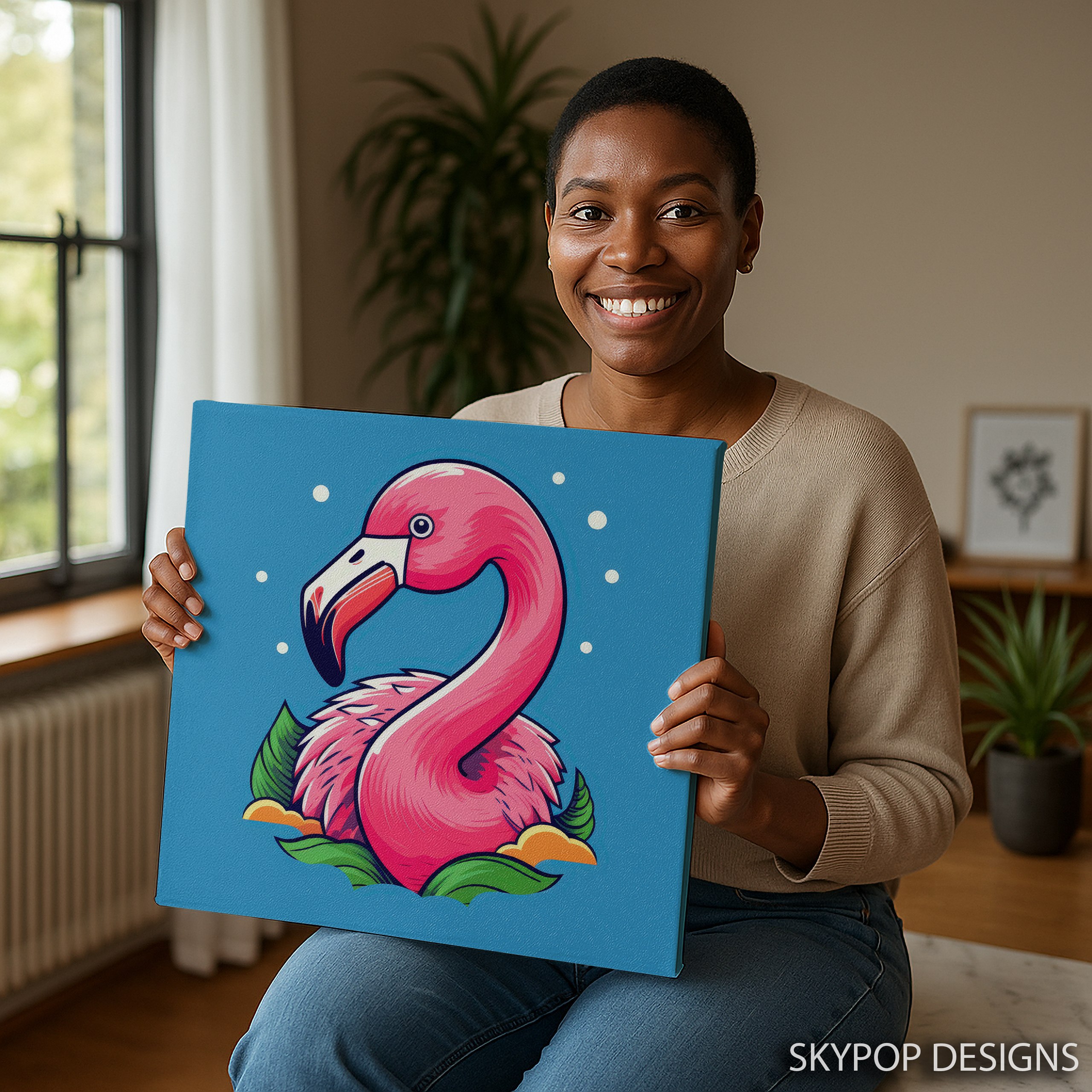 9.jpg Flamingo Art