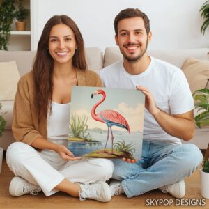 Flamingo Wildlife Art