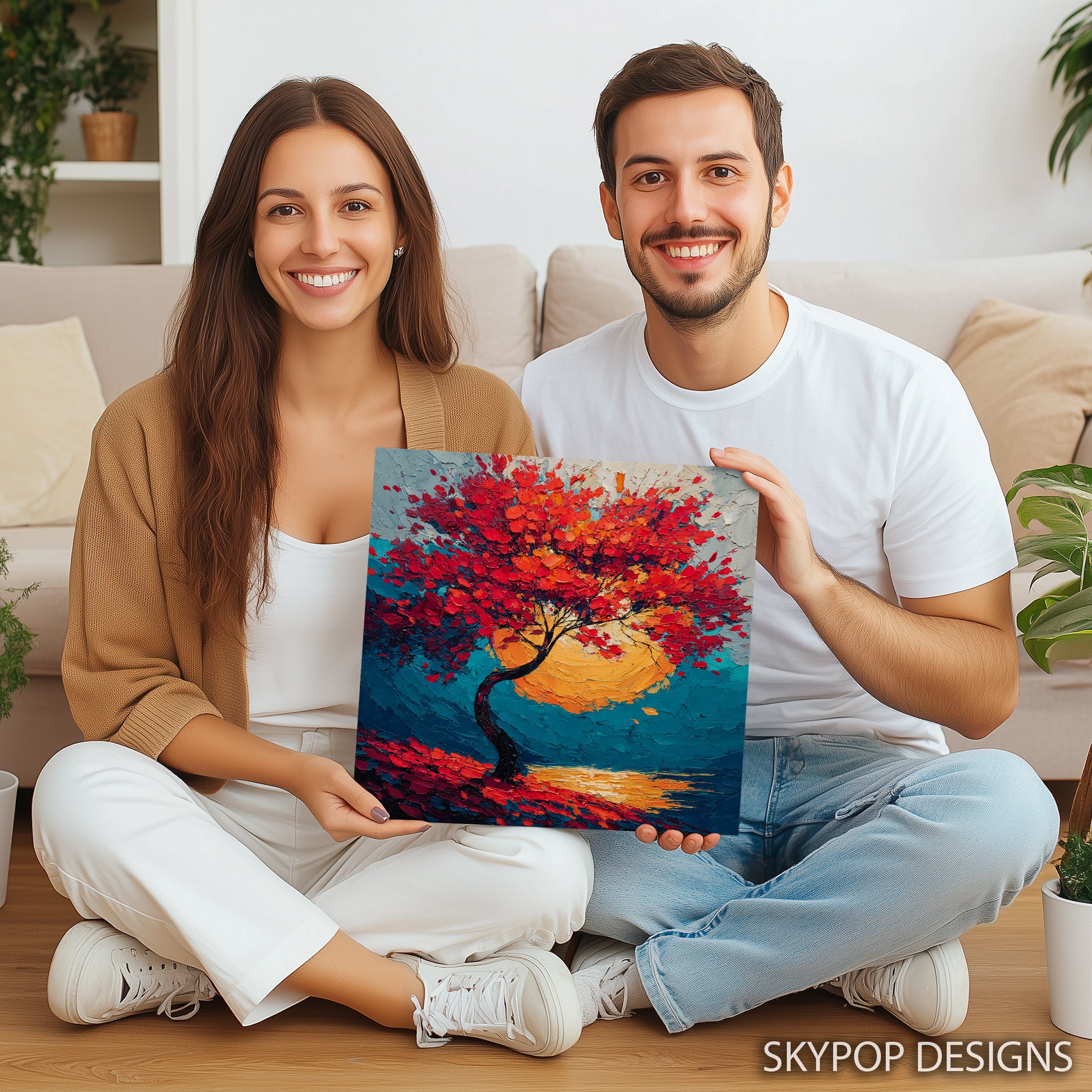 9.jpg Vibrant Autumn Tree Art