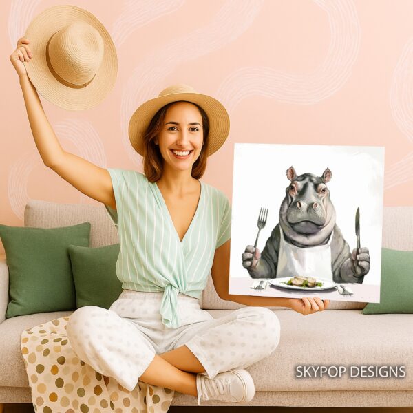 Hippopotamus Art