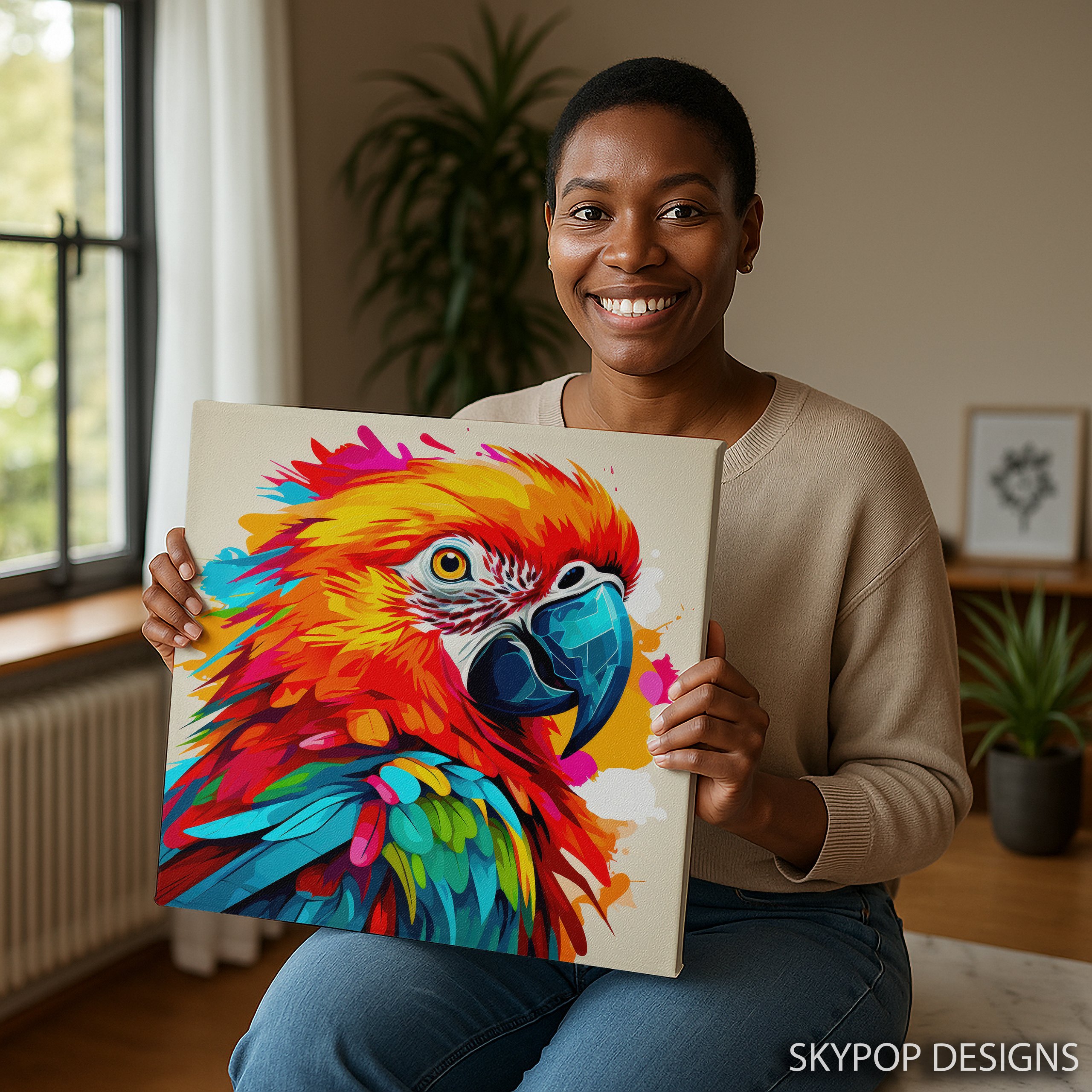 9.jpg Parrot Art