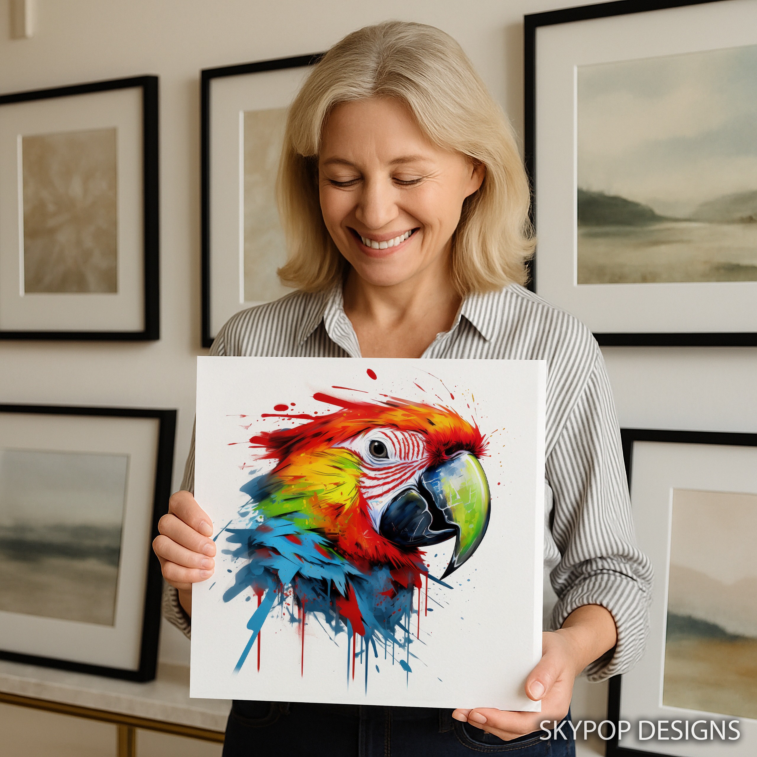 9.jpg Parrot Art