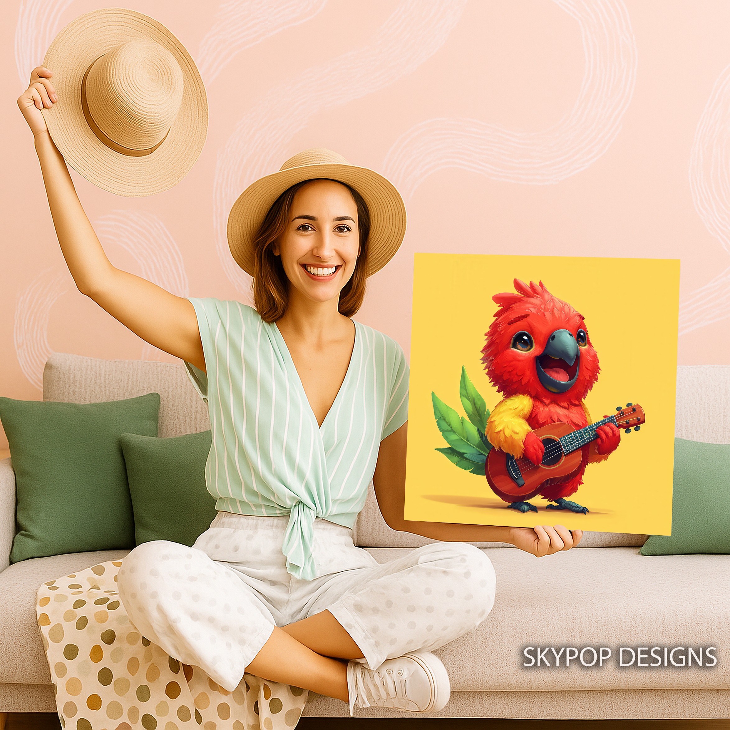 9.jpg Parrot Art