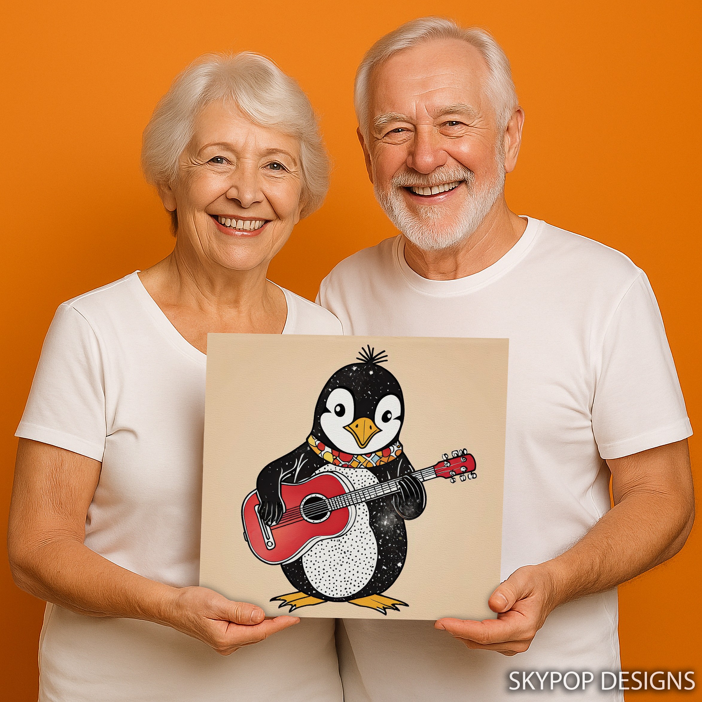 9.jpg Penguin Rock On Art