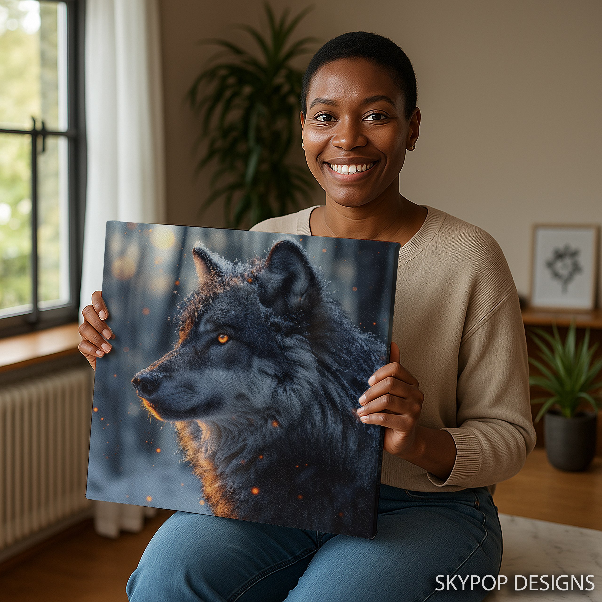 9.jpg Wolf Art