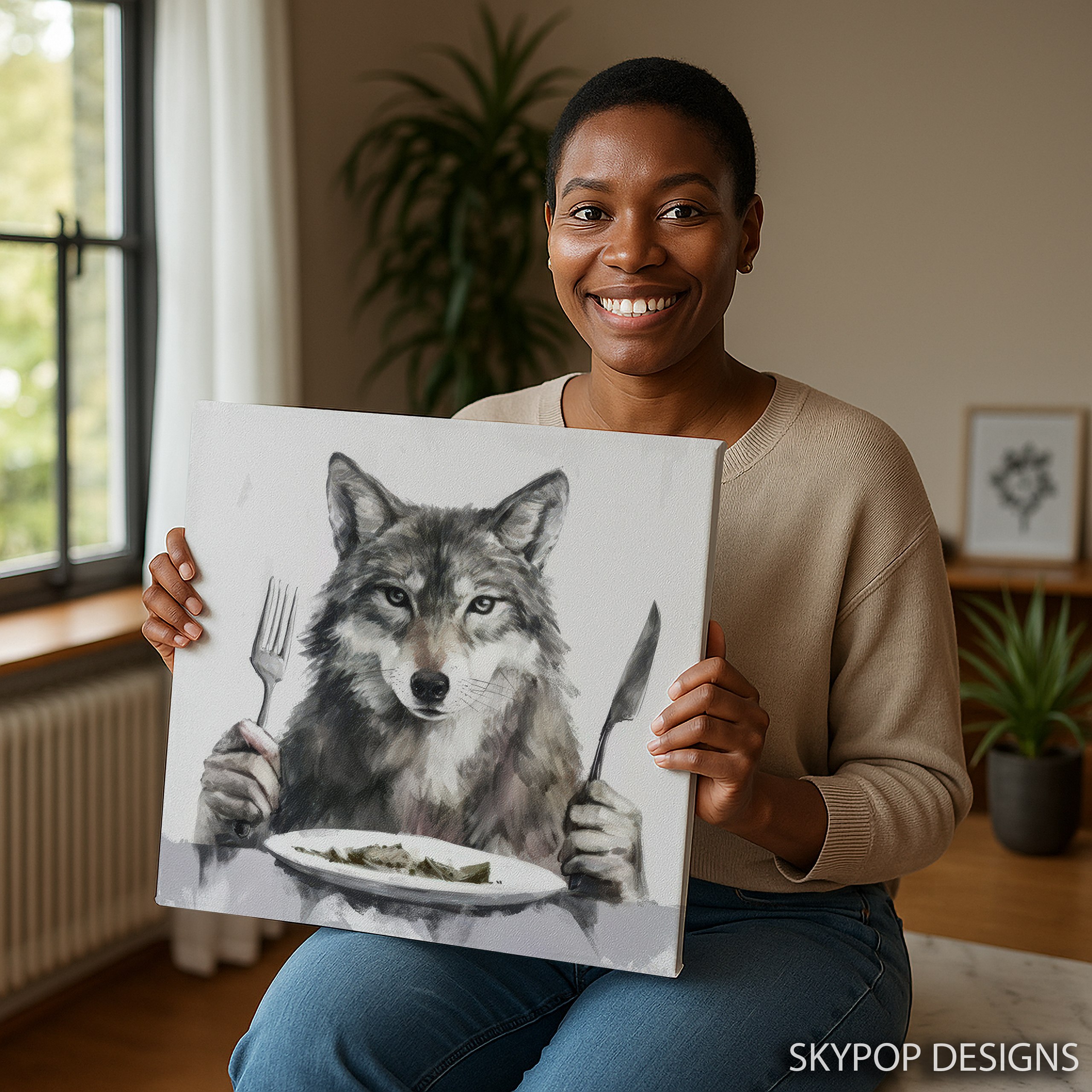 9.jpg Wolf Art