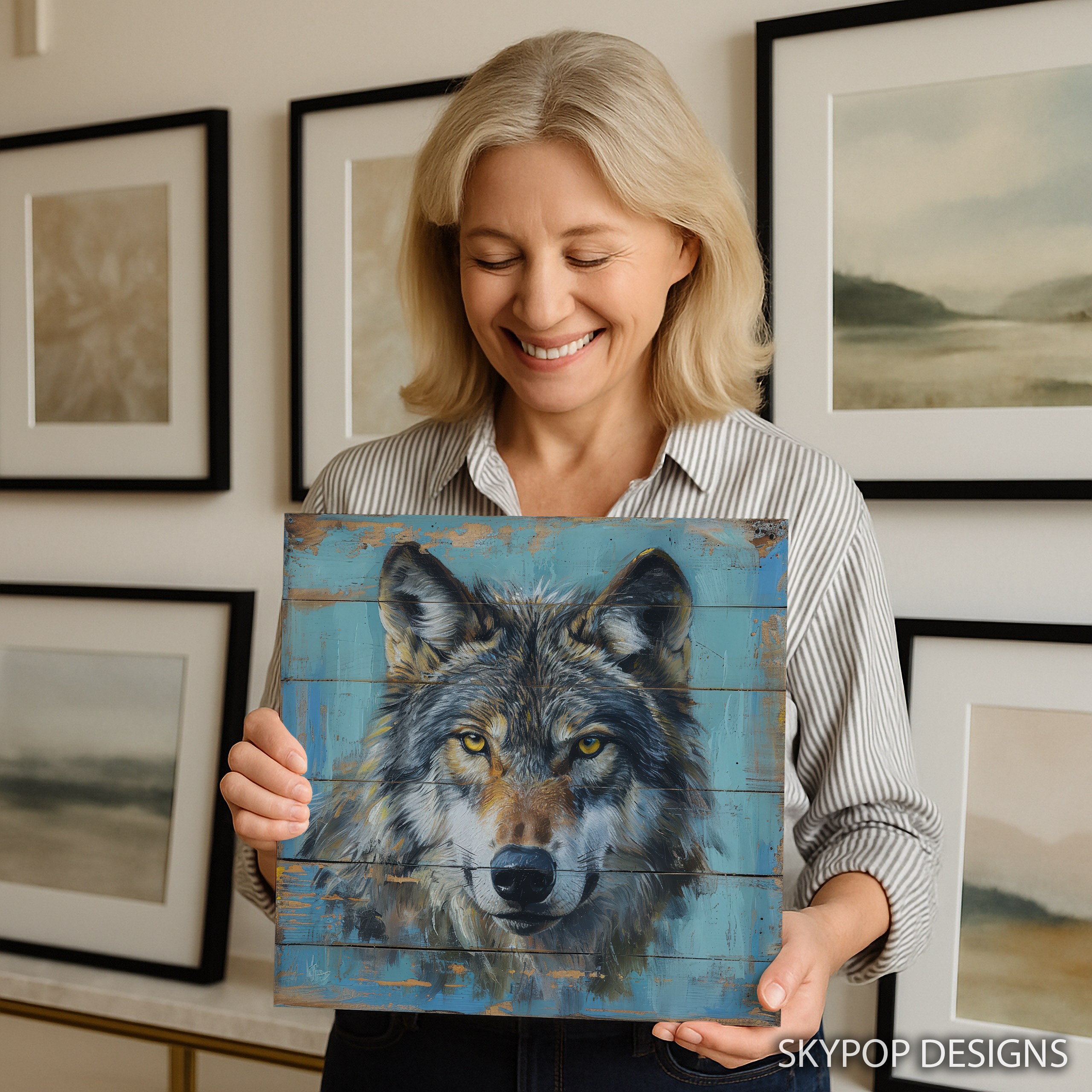 9.jpg Wolf Art