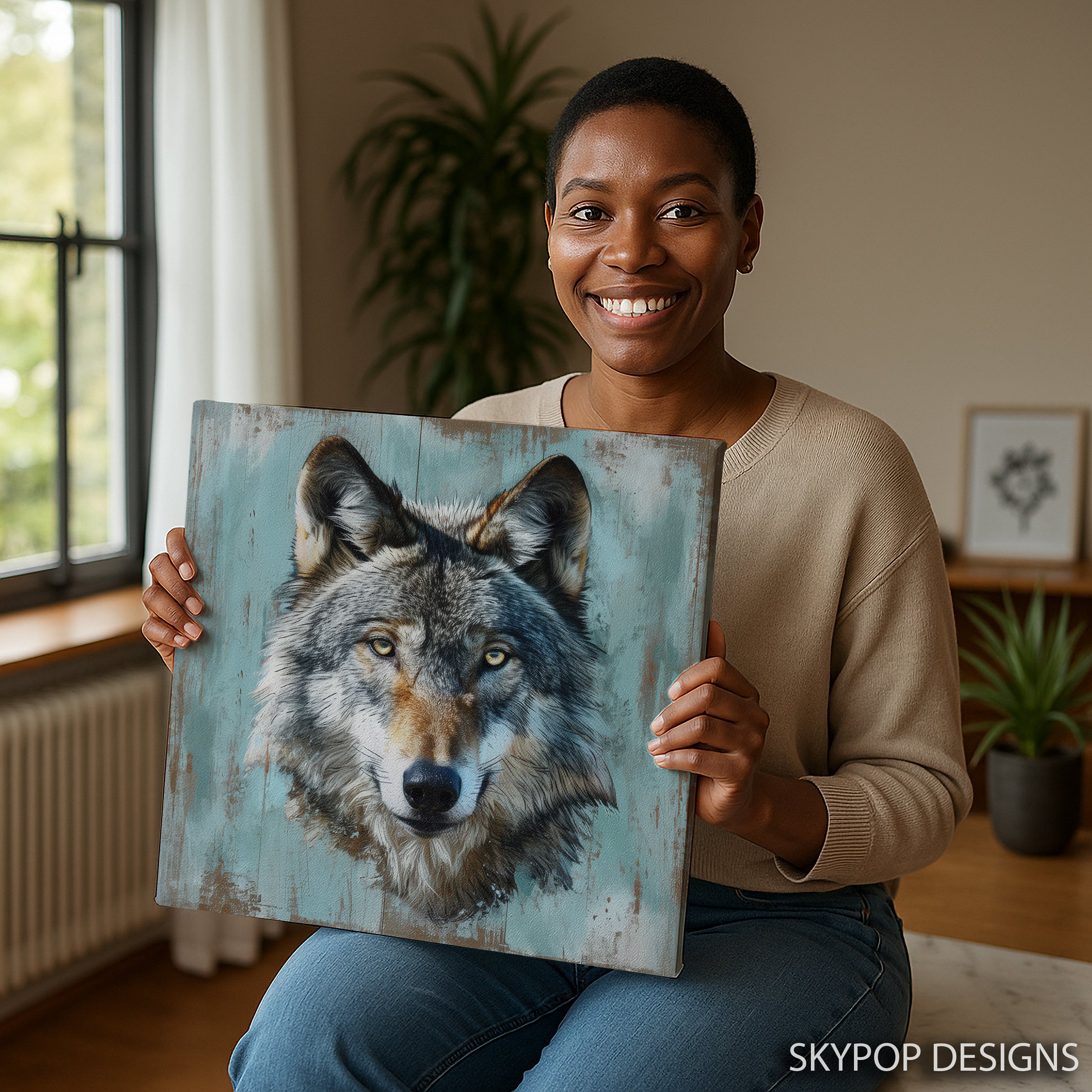 9.jpg Wolf Art