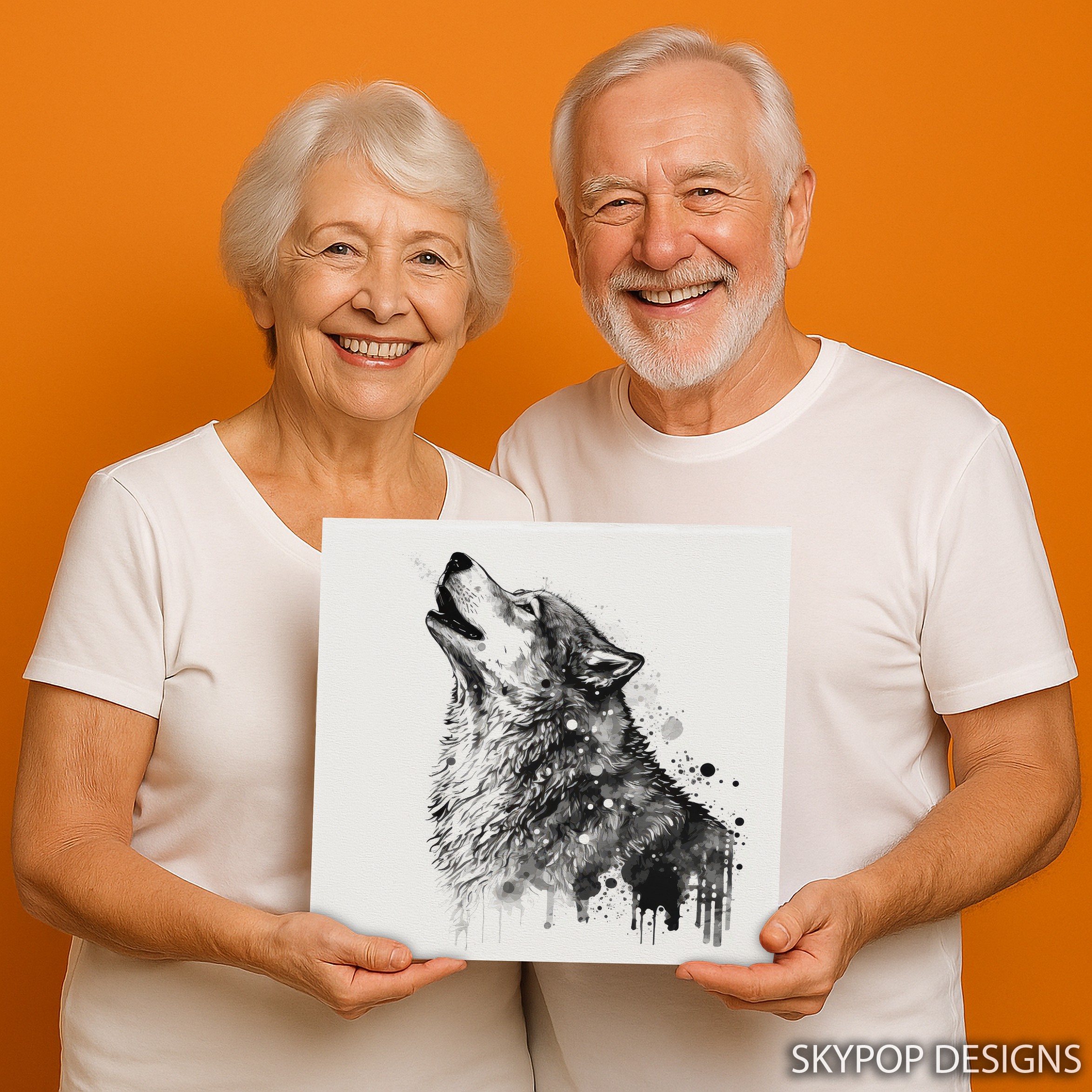 9.jpg Wolf Art Canvas or Poster