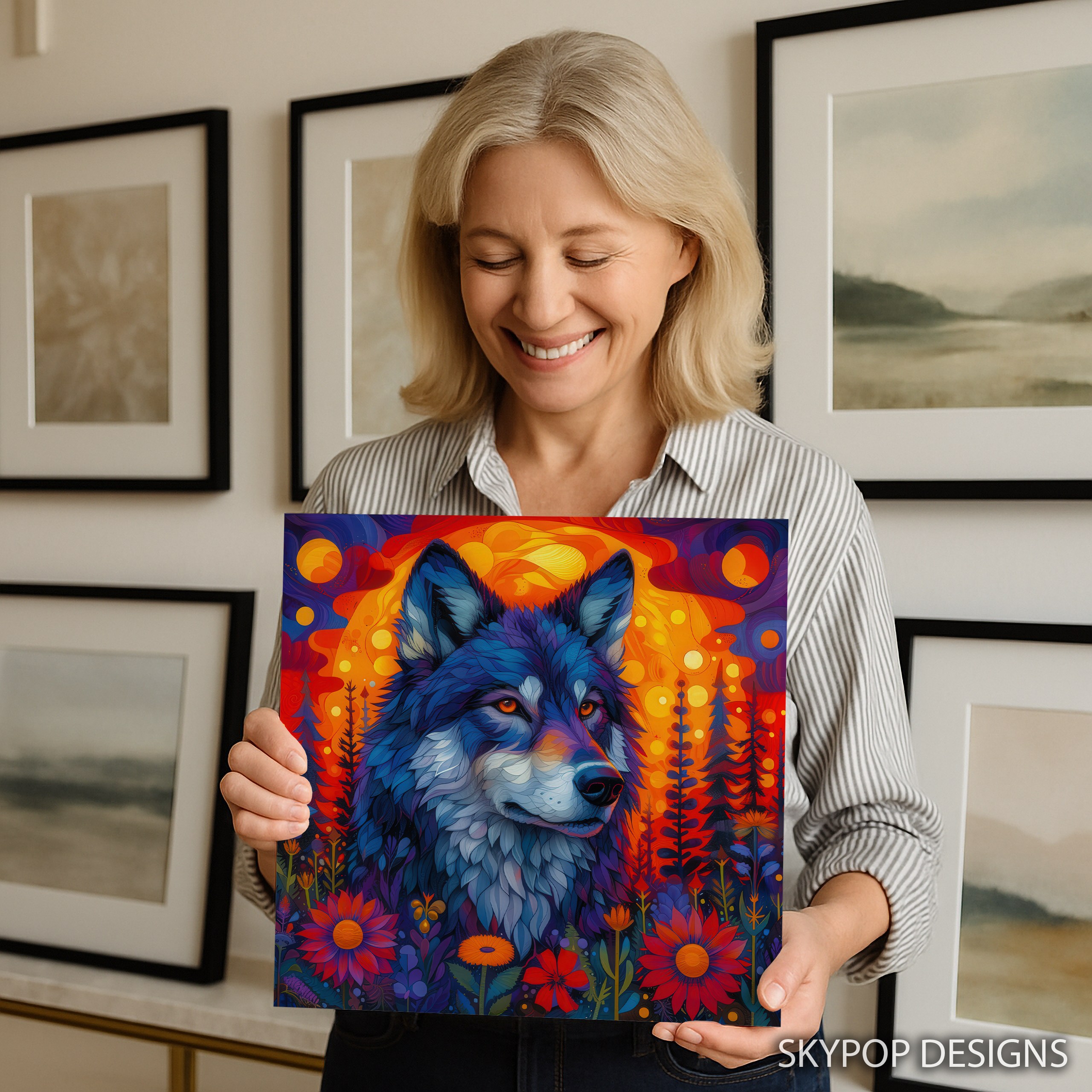 9.jpg Wolf Art