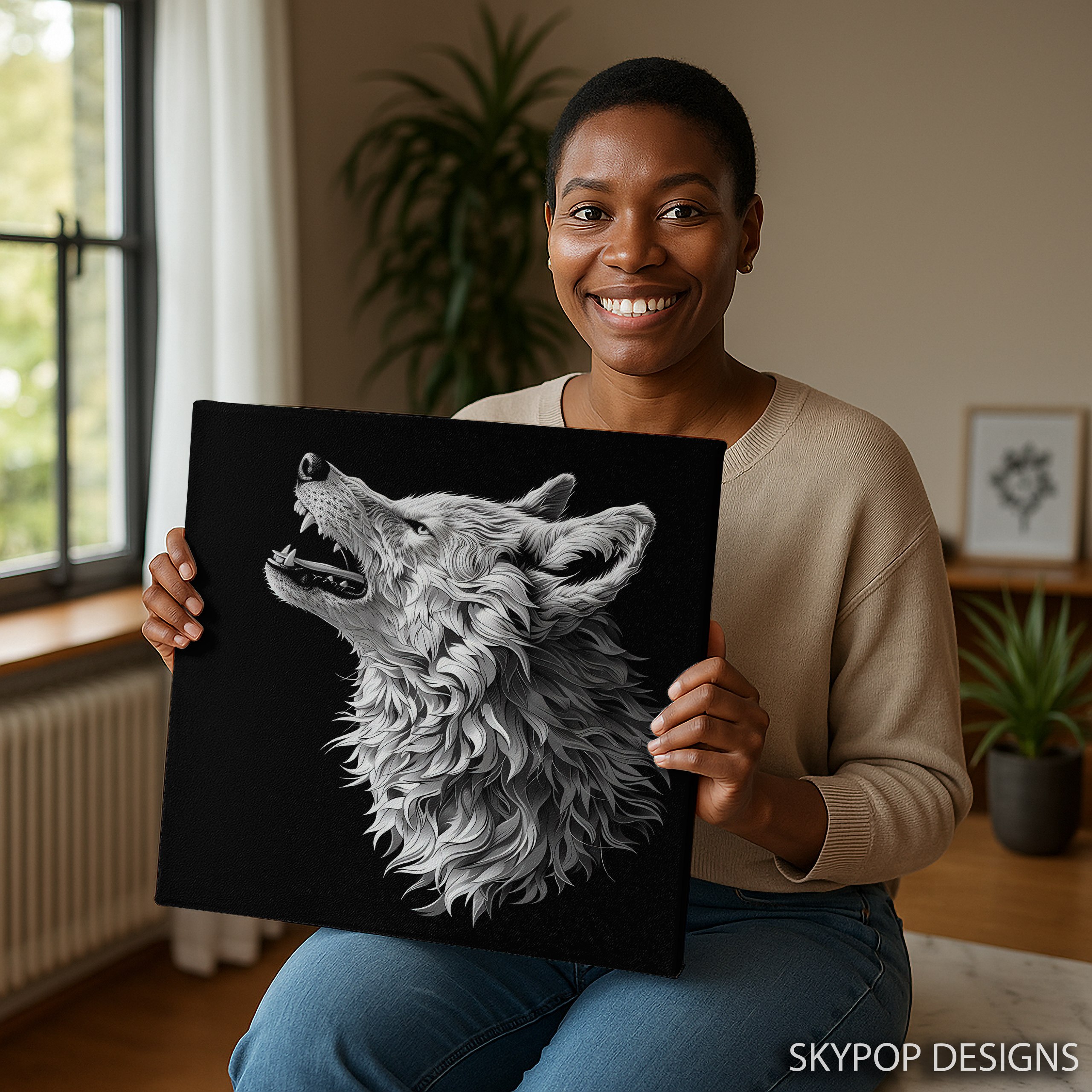 9.jpg Wolf Art