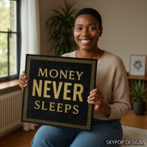 Money Never Sleeps Art