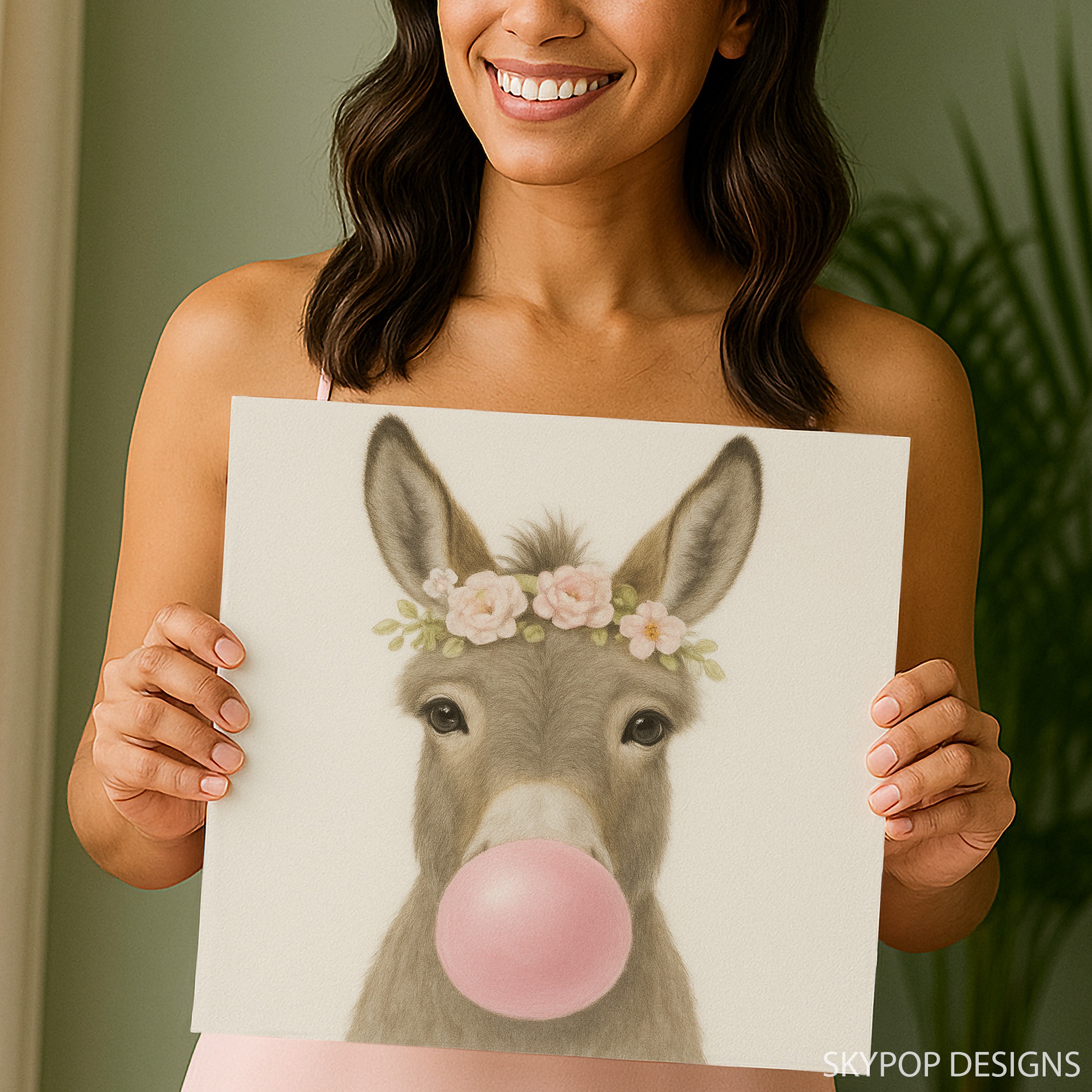 9.jpg Donkey Bubble Gum Art