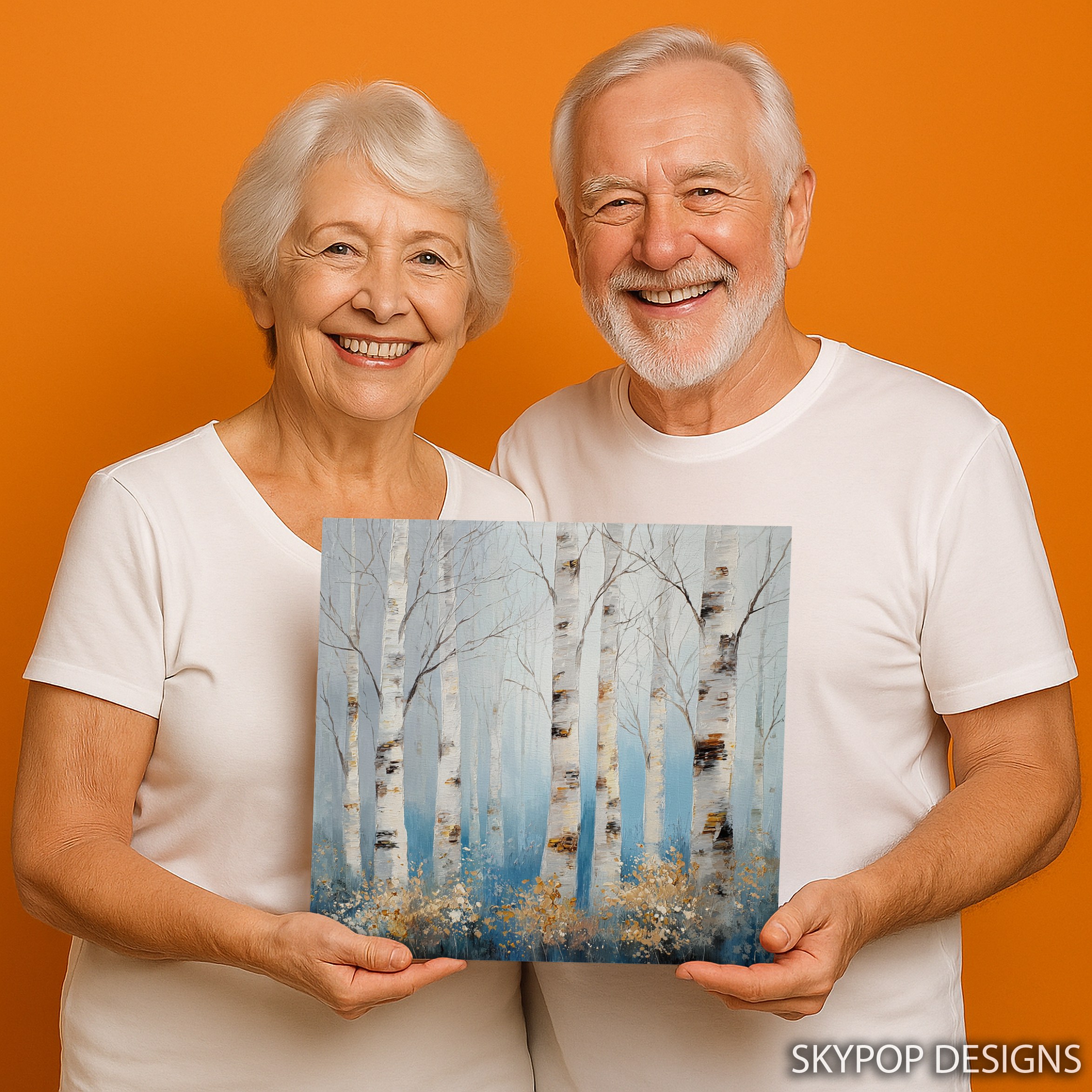 9.jpg Birch Tree Forest Art