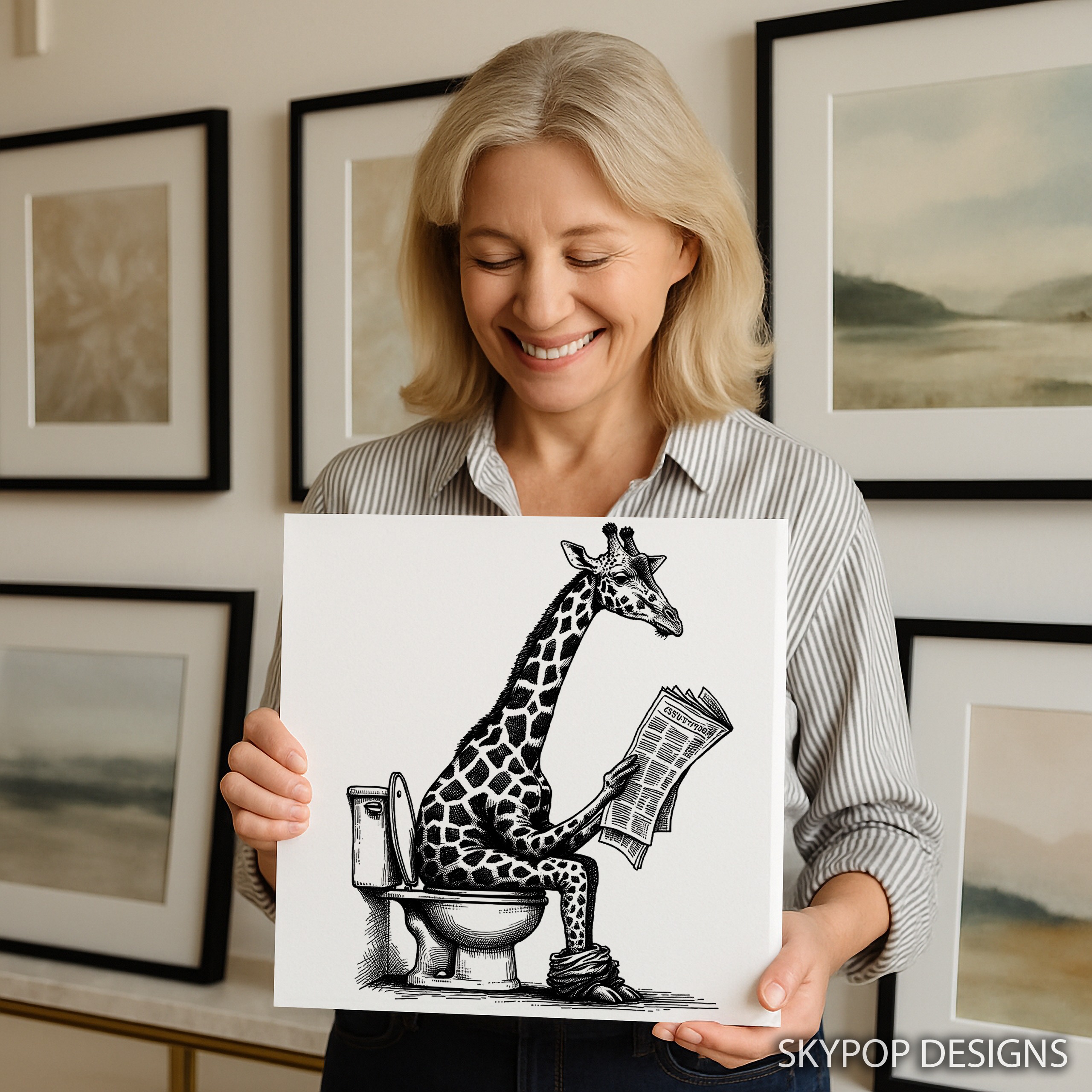 9.jpg Giraffe Art