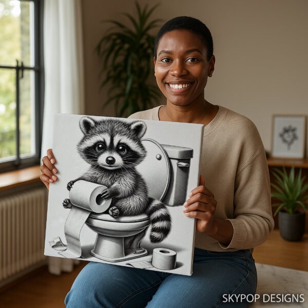 Raccoon Art