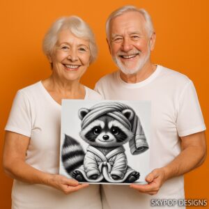 Raccoon Art