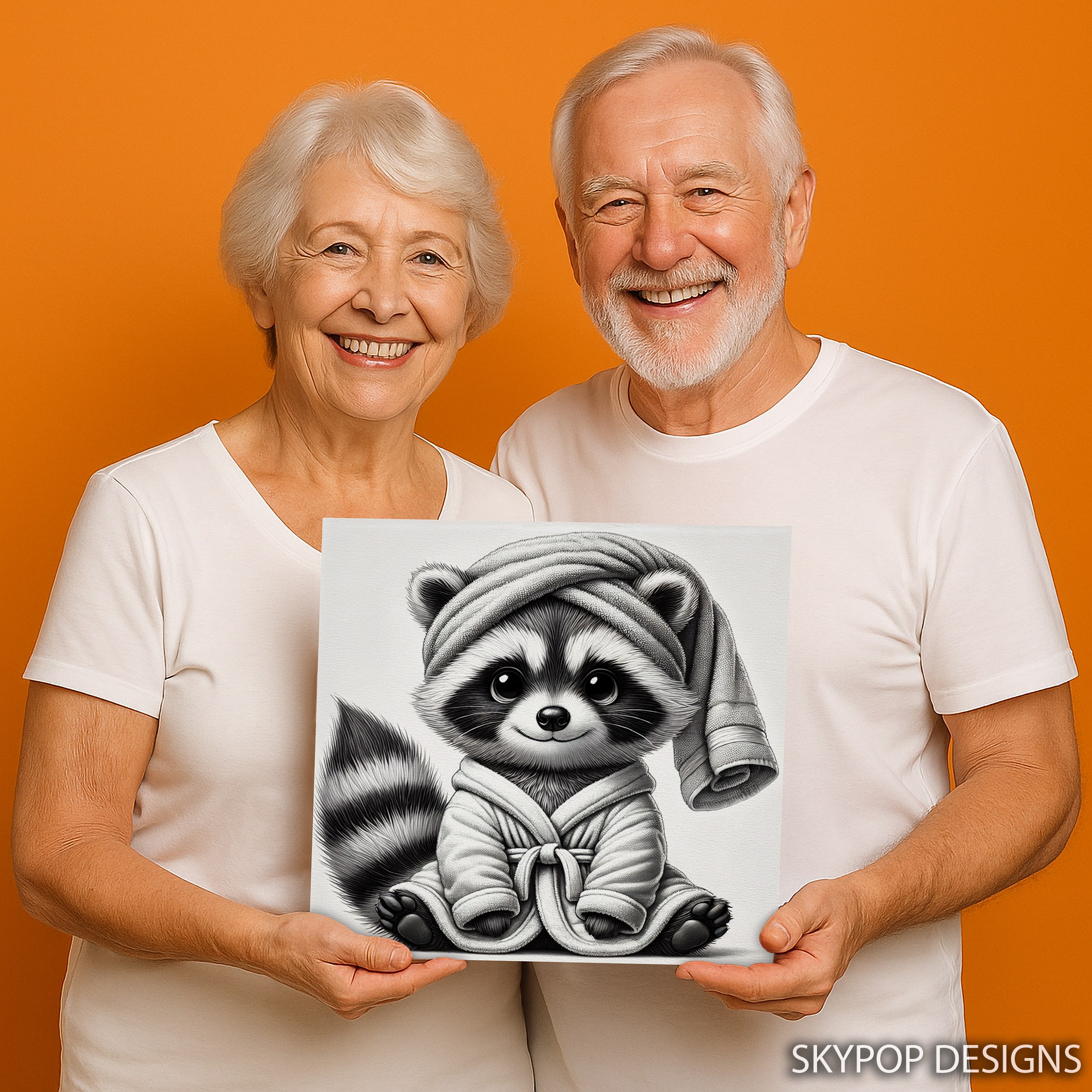9.jpg Raccoon Art
