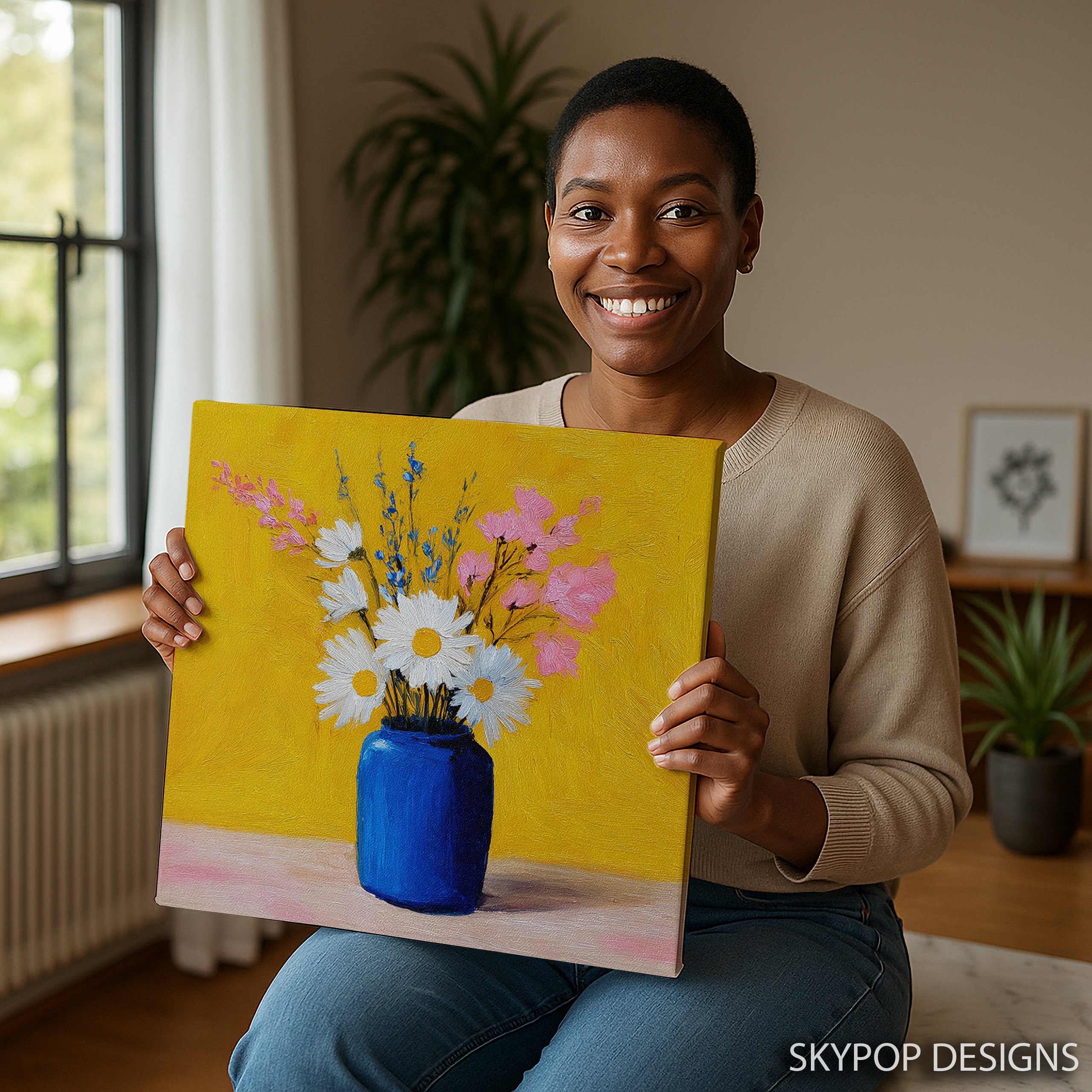 9.jpg Daisy Bouquet Art