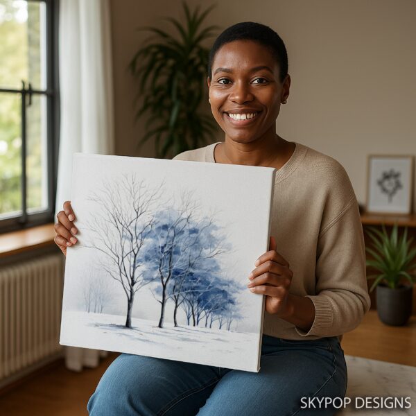 Winter Woods Art