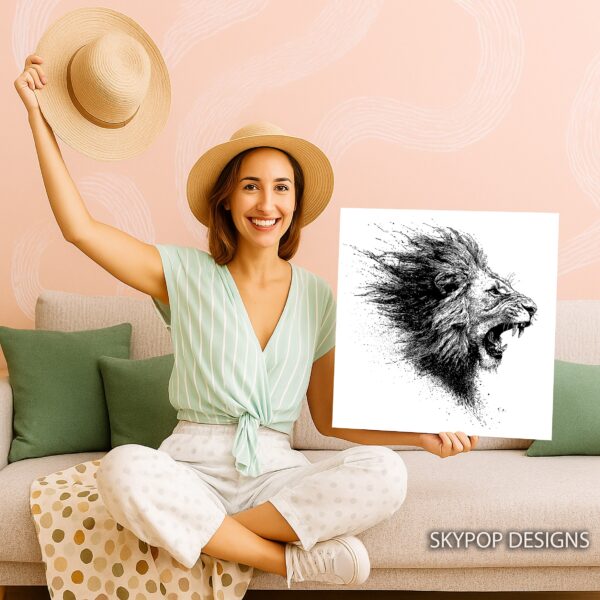 Lion Roar Art