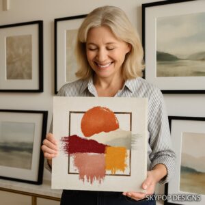 Autumn Brushstrokes Art