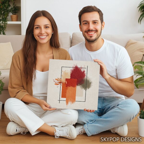 Autumn Brushstroke Art