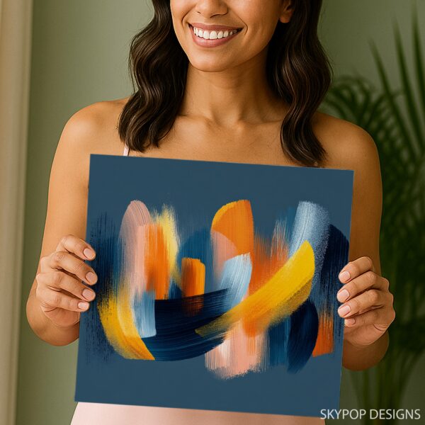 Vibrant Brushstrokes Art