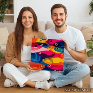 Colorful Fish Art