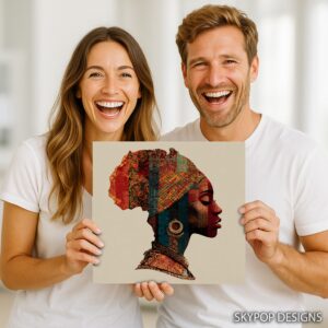 African Heritage Profile Art