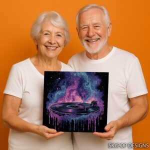 Cosmic Vinyl Art