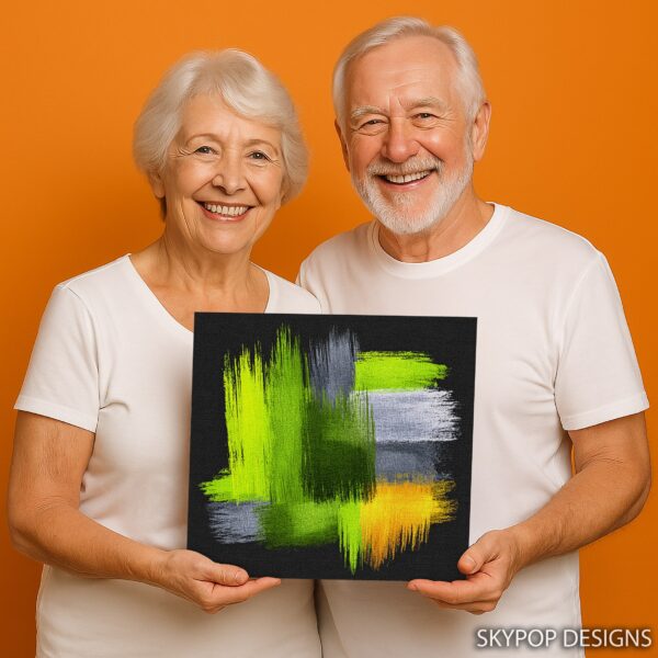 Vibrant Brushstroke Art