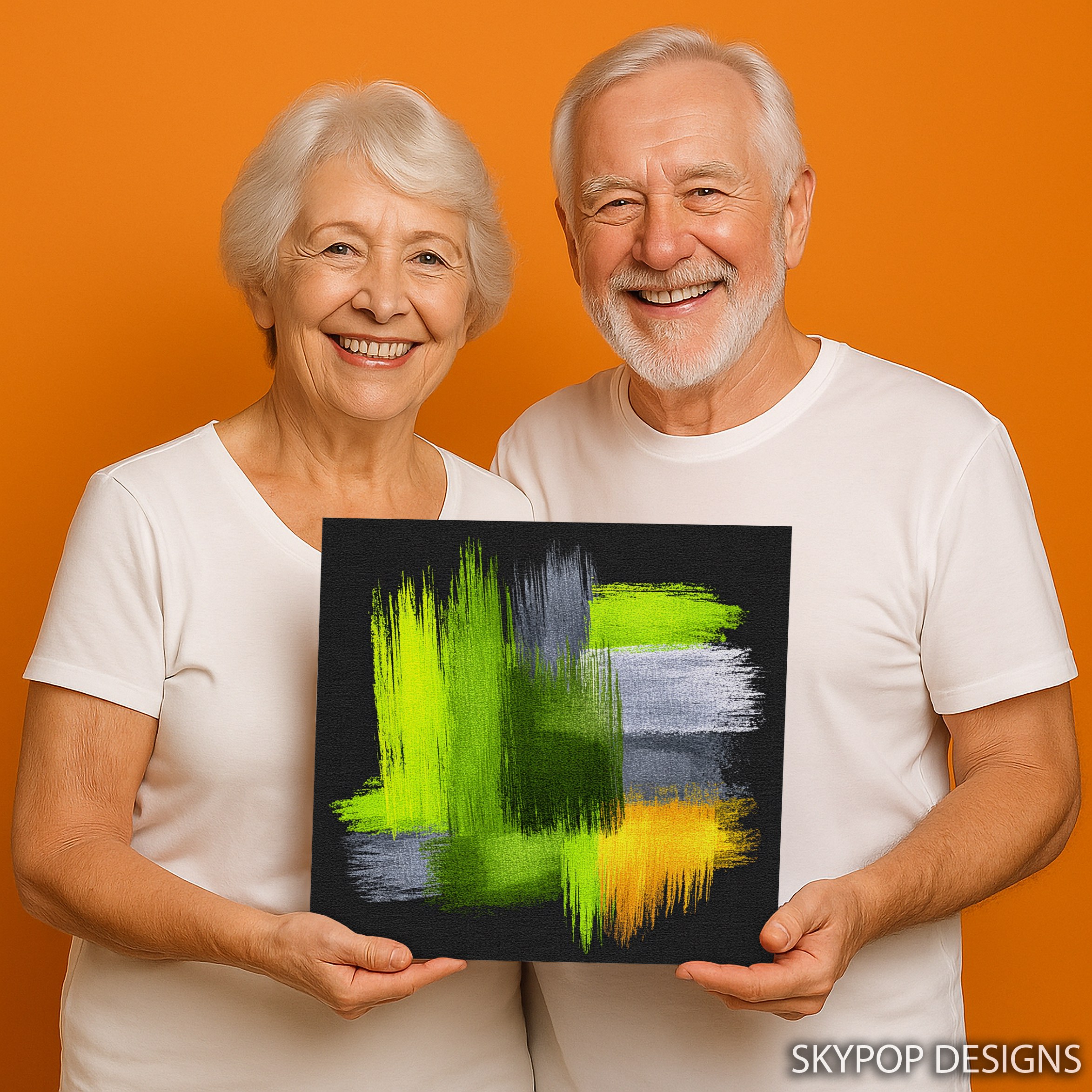 9.jpg Vibrant Brushstroke Art