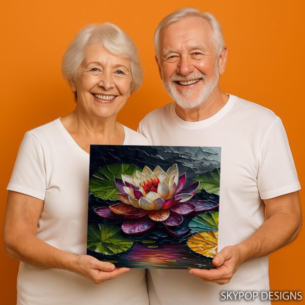 Water Lily Pond Art