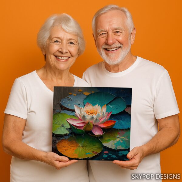 Water Lily Bloom Art