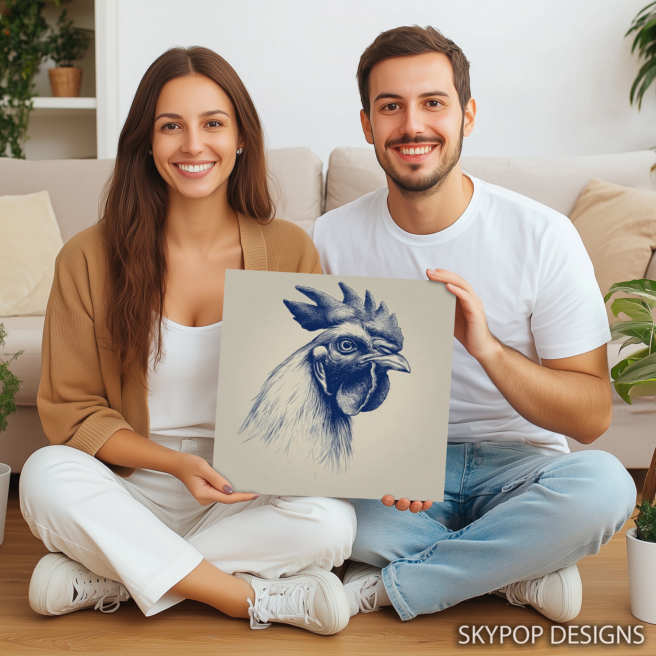 9.jpg Rooster Art