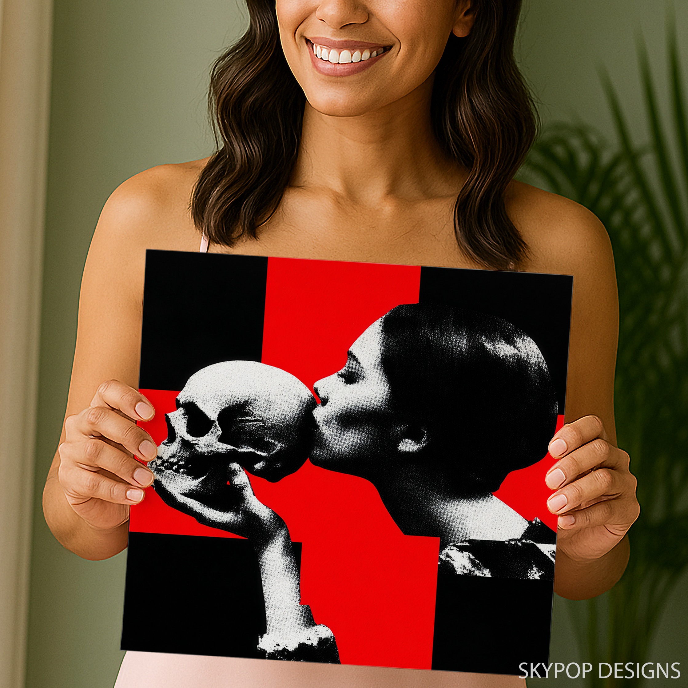 9.jpg Skull Kiss Art