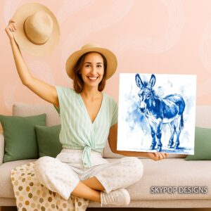 Blue Donkey Art