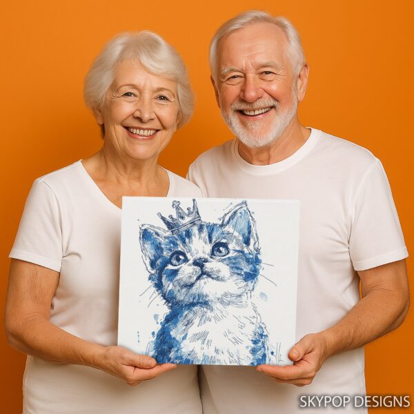Cat Crown Art