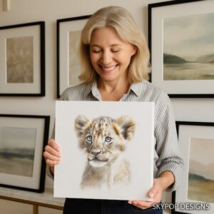 Lion Cub Art