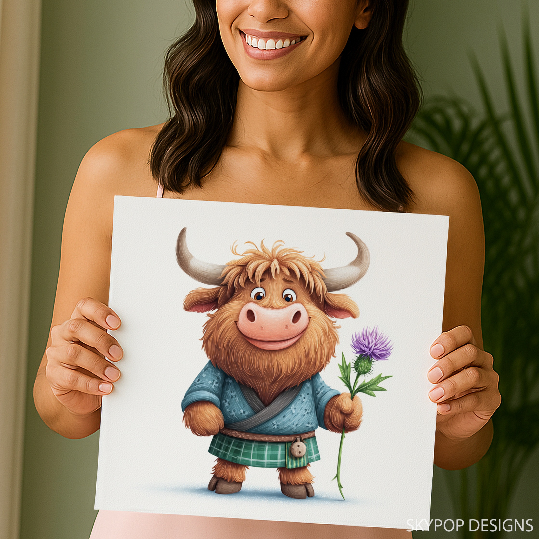 9.jpg Highland Cow Art