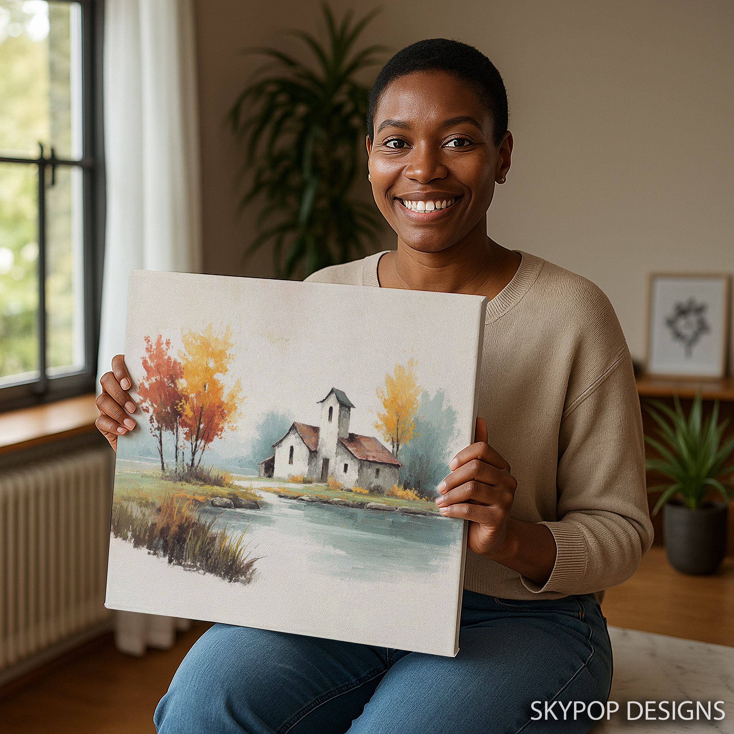 9.jpg Autumn Church Art