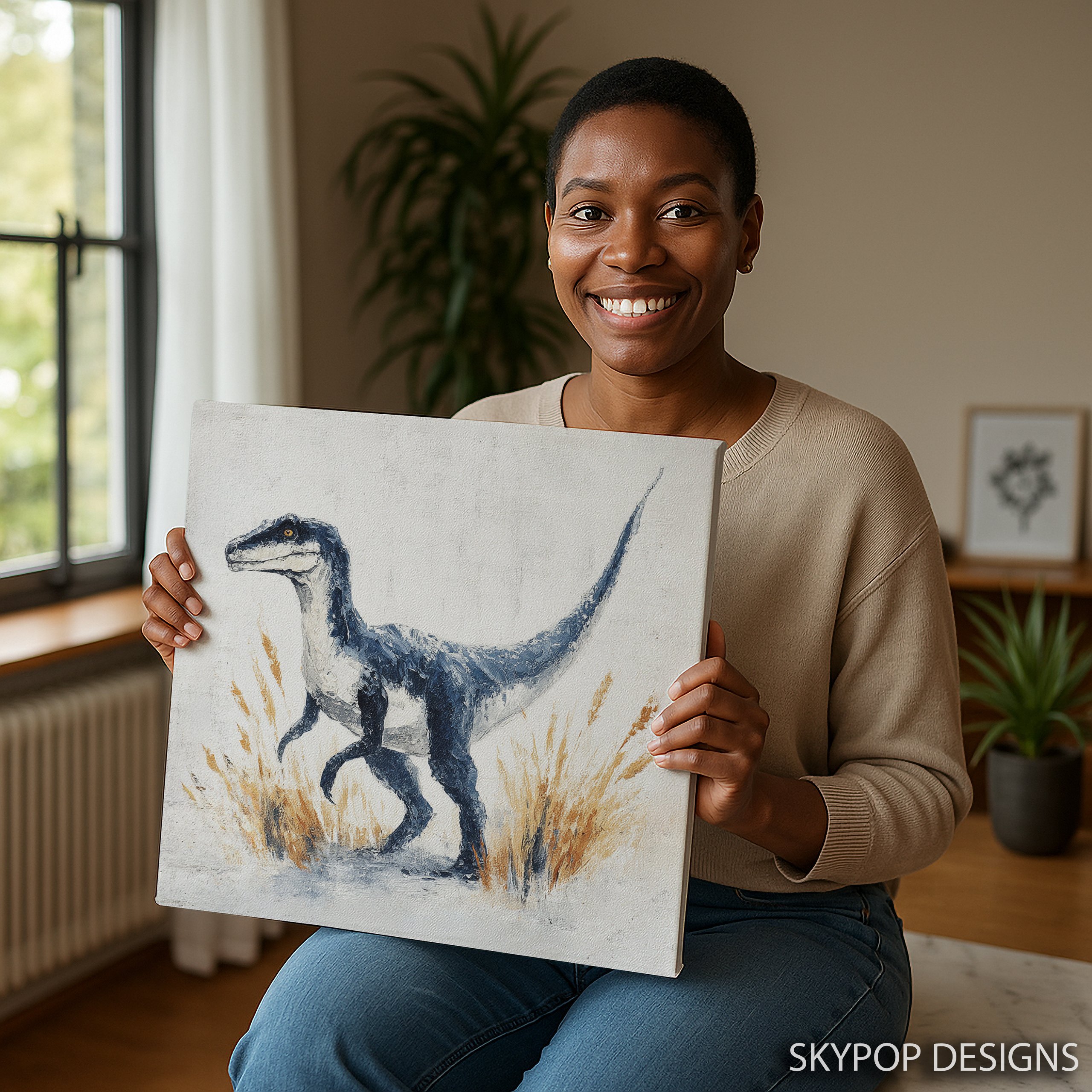 9.jpg Velociraptor Art