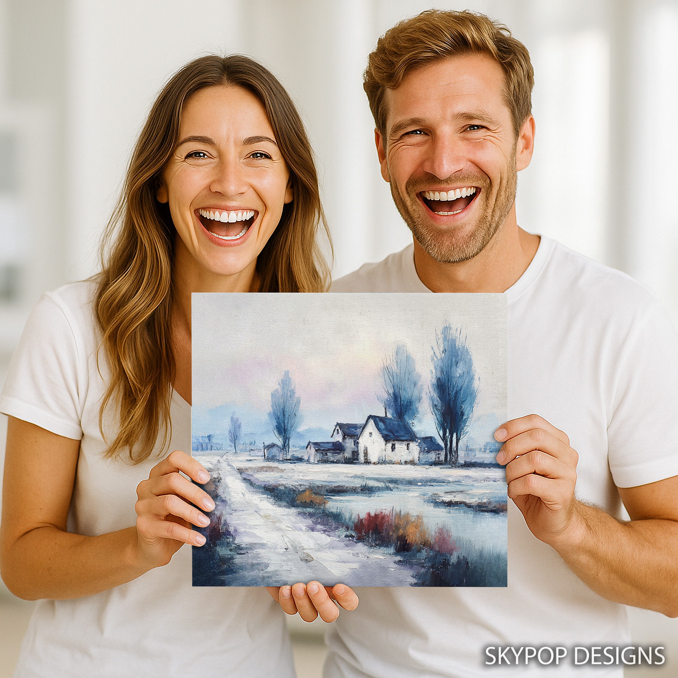 9.jpg Winter Farmhouse Art